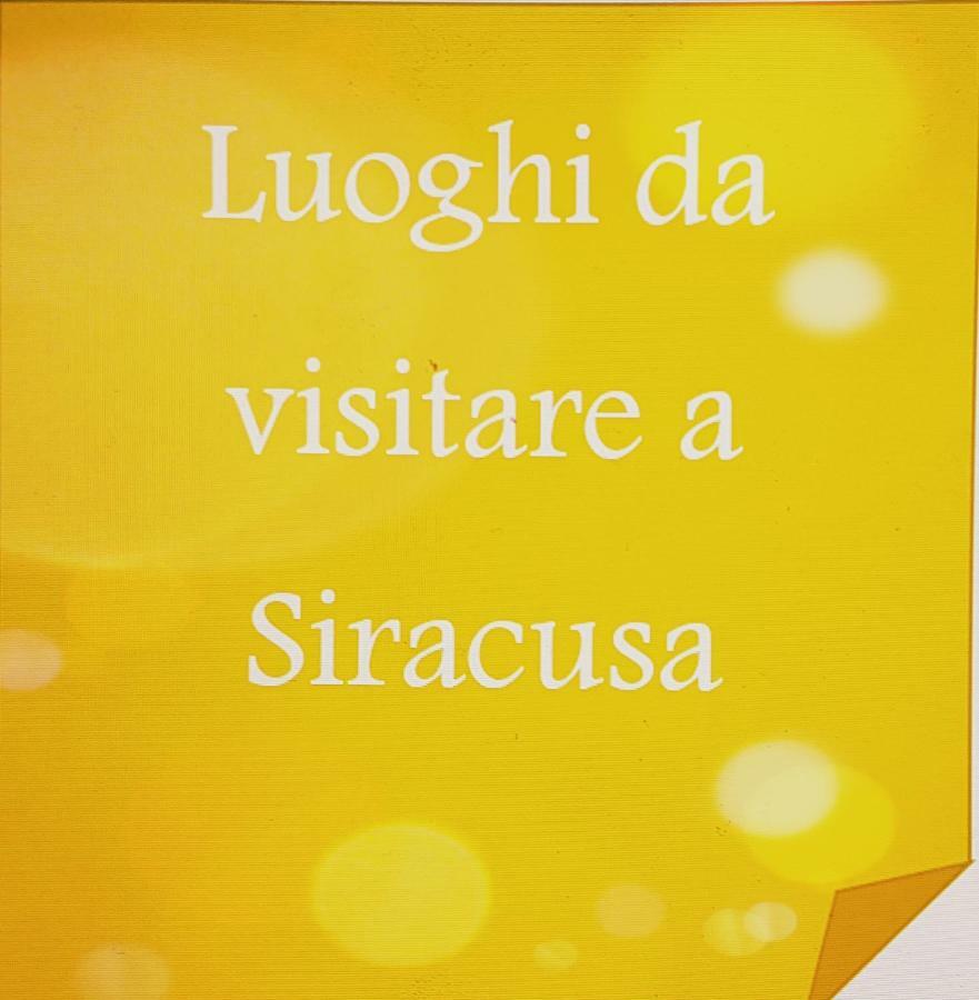 A Casa Dei Miei Villa Szirakúza Kültér fotó